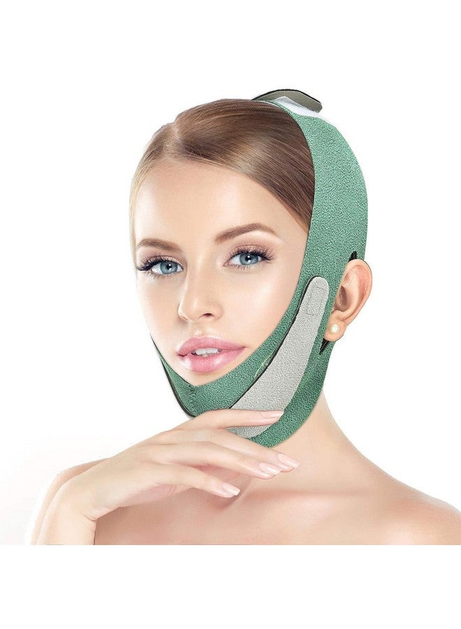 LOCANS Face slimming Mask for Face Lifting Belt v shape Face Slimming Belt for Women Anti Double Chin Belts bandage Skin Care Ultra-thin Strap Band Anti Wrinkle Mask for Women (Pack of 1) - Image 1