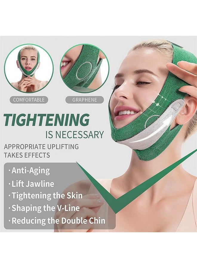 LOCANS Face slimming Mask for Face Lifting Belt v shape Face Slimming Belt for Women Anti Double Chin Belts bandage Skin Care Ultra-thin Strap Band Anti Wrinkle Mask for Women (Pack of 1) - Image 5
