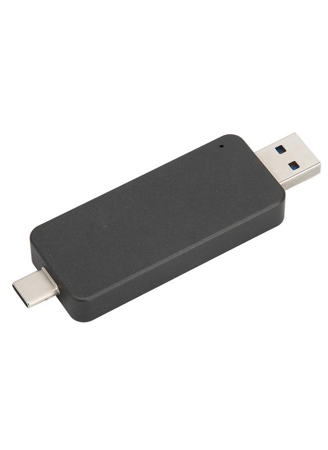Thoraya - Coolfish Go dual-head dual-use solid-state mobile hard drive mobile phone computer dual-use solid-state hard drive suitable for Apple mac external mobile ssd Huawei Xiaomi mobile phone hard drive 256GB - Image 1