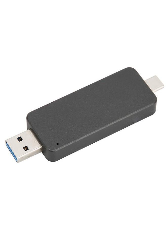 Thoraya - Coolfish Go dual-head dual-use solid-state mobile hard drive mobile phone computer dual-use solid-state hard drive suitable for Apple mac external mobile ssd Huawei Xiaomi mobile phone hard drive 256GB - Image 1
