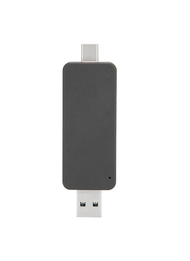 Thoraya - Coolfish Go dual-head dual-use solid-state mobile hard drive mobile phone computer dual-use solid-state hard drive suitable for Apple mac external mobile ssd Huawei Xiaomi mobile phone hard drive 256GB - Image 1
