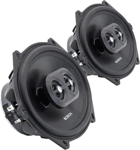 ORION Cobalt Series CB683 6x8” 3-Way Coaxial Car Speakers, 280W, 4 Ohms, Full Range, Enhanced Bass, Polypropylene Cone & Butyl Rubber Surround, Easy Install (Pair) - Image 2