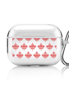 Classic Clear printed Case for Apple AirPods Pro 2nd Generation Thin Transparent Cover [Designed for Apple AirPods Pro 2nd Generation] - Maple Mitten