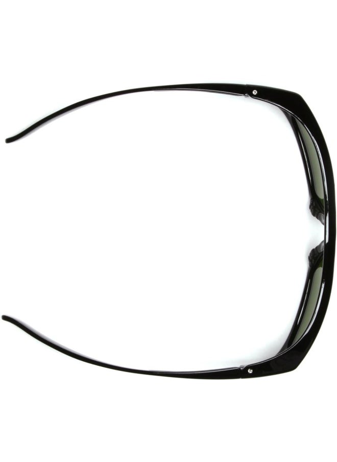 Pyramex Safety Pyramex Sb7910D20 Pyramex Clear Safety Reader Glasses, Scratch-Resistant, Black Frame  - Image 1