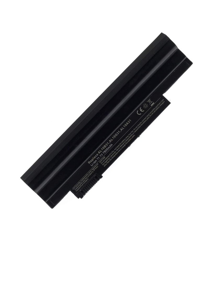 replacement battery Compatible for Acer. Aspire One D255 D257 D260 D270 522 722 E100 AL13C32 AL10G31 AOD255 AOD257 AOD260 AOD270. - Image 1