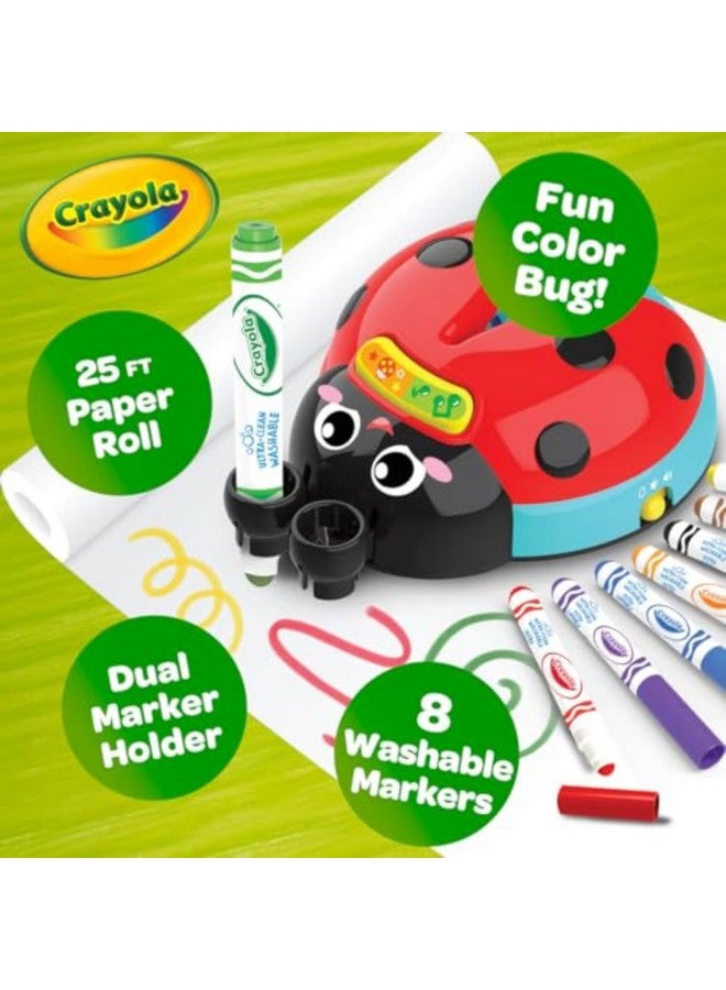 Crayola حشرة الألوان الموسيقية من كرايولا، لعبة حسية للأطفال، لعبة خنفساء للأطفال، فنون وحرف، هدايا للأطفال، أعمار 2، 3، 4 - Image 3