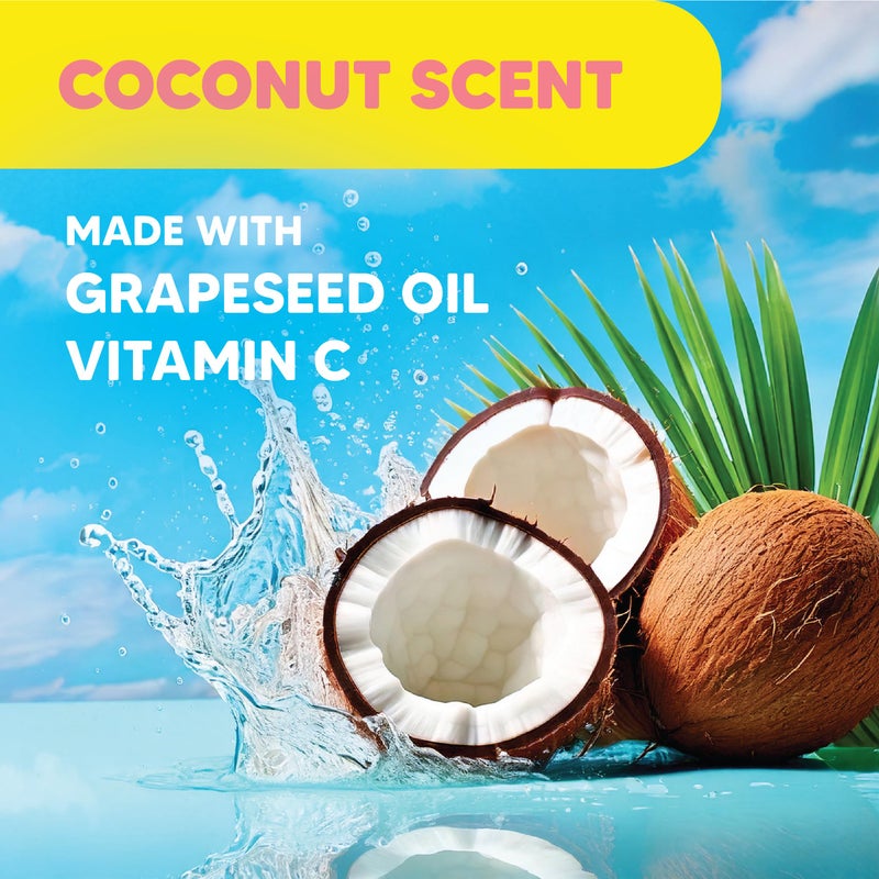 Onyx Professional Coconut Scented Nail Polish Remover with Nail File, 16 oz, Maximum Strength Soak Off Gel Polish Remover, Vitamin E & Grape Seed Oil Enriched Nourishing Formula - Image 5