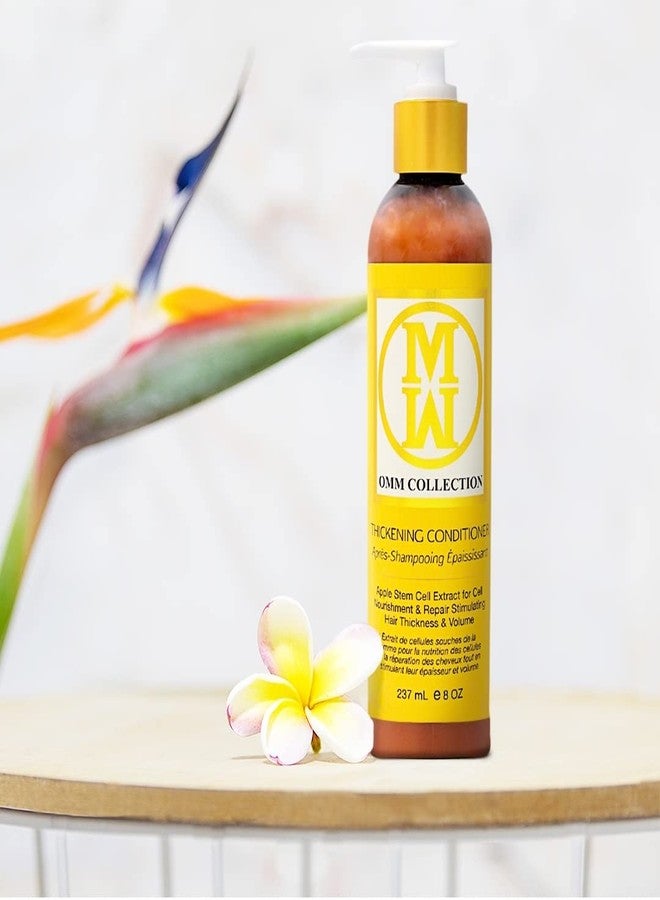 OMM Collection Hair Repairing Deep Conditioner For Dry & Damaged Hair. Prevents Hair Loss & thinning. Natural thickening hair detangler Conditioner For Curly - Unisex. 8 Oz - Image 3