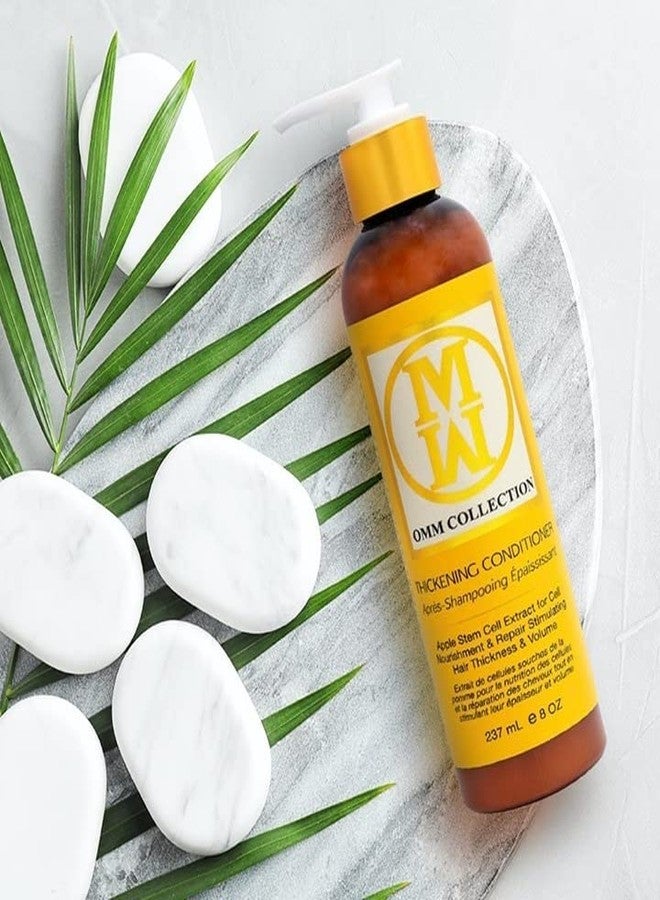 OMM Collection Hair Repairing Deep Conditioner For Dry & Damaged Hair. Prevents Hair Loss & thinning. Natural thickening hair detangler Conditioner For Curly - Unisex. 8 Oz - Image 4