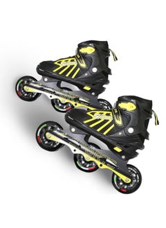 ENDLESS  Inline Adjustable Skates | Aluminium Chassis and 100 mm PU Three Wheels | With ABEC 9 Bearings | Indoor and Outdoor  - Image 2