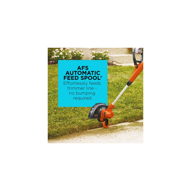 BLACK+DECKER 3-in-1 String Trimmer/Edger & Lawn Mower, 6.5-Amp, 12-Inch, Corded (MTE912) - Image 4