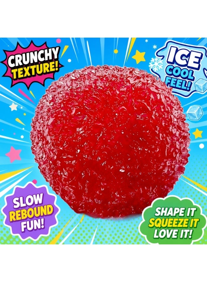 Teeny Baby Waxberry Moldable Crunchy Squeeze Stress Ball - Ice Skin Fidget Sensory Toy - Image 5