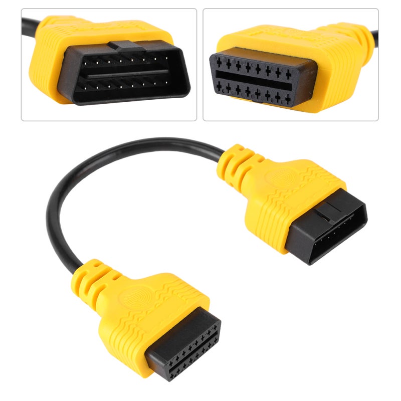 Autool OBD2 Extension Cable 30cm 16 Pin Male To Female Premium PVC Flexible Durable - OBD2 Extension Cord for Car Diagnostic Detection - Image 3