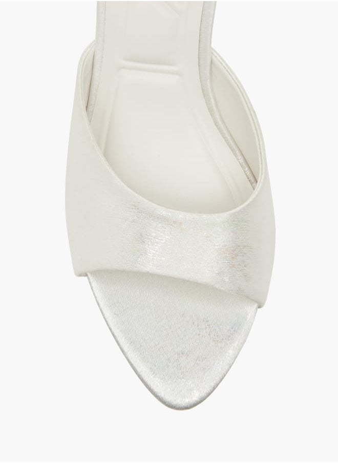 Celeste Women's Open Toe Slip-On Sandals with Stiletto Heels  - Image 3