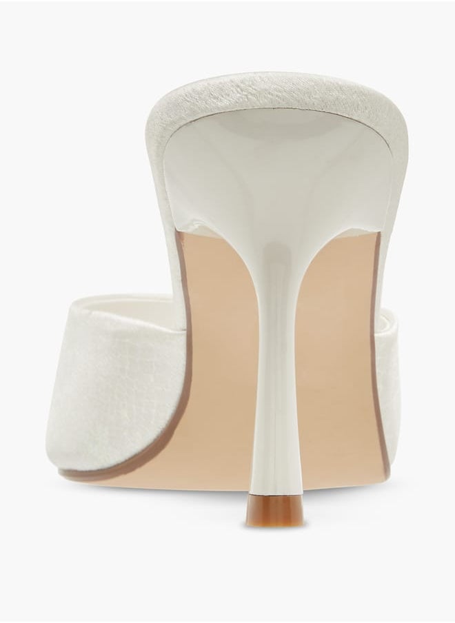 Celeste Women's Open Toe Slip-On Sandals with Stiletto Heels  - Image 4
