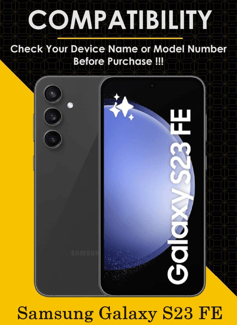 AINA 5 Pieces Tempered Glass Screen Protector 5D Designed For Samsung Galaxy S23 FE Full Glue Edge to Edge Full Screen Coverage And Bubble Free - Image 3