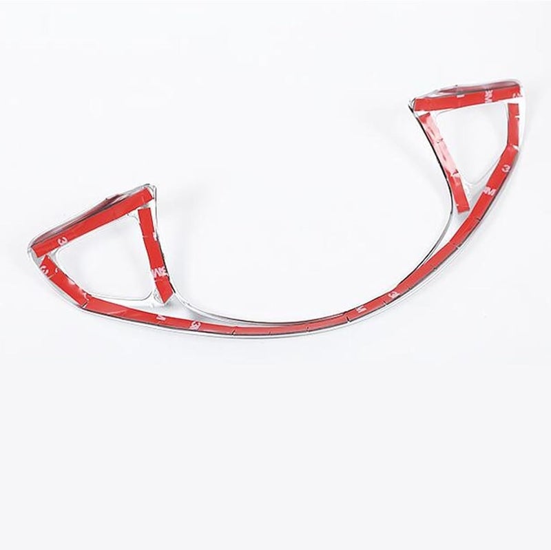 Wivplex ABS Matt Chrome Steering Wheel Trim for Mercedes-Benz - Image 2