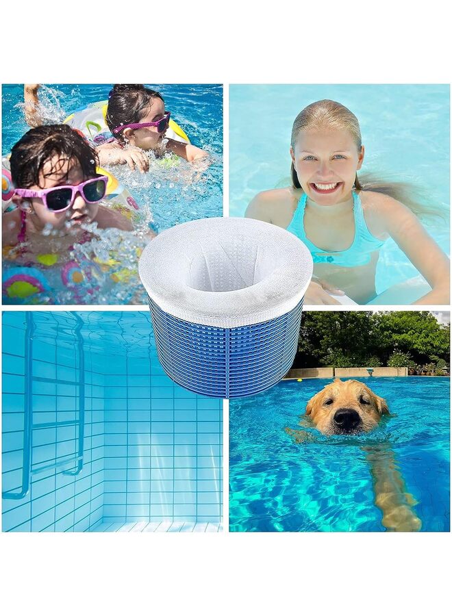 LAMAY 30PCS Pool Skimmer Filter Socks for Above Ground and Inground Pool Skimmer Basket, Pool nets for Cleaning, Ultra Fine Mesh Screen Socks for Pool Skimmer Basket with a Bag for Storage ( - Image 2