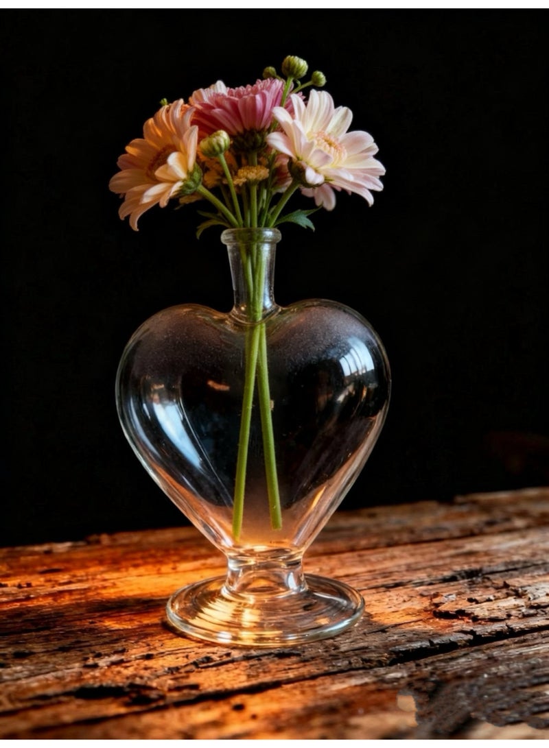 Home Decorative Heat Resistant Oil Lamp Vase(Colors Randomly Assigned)