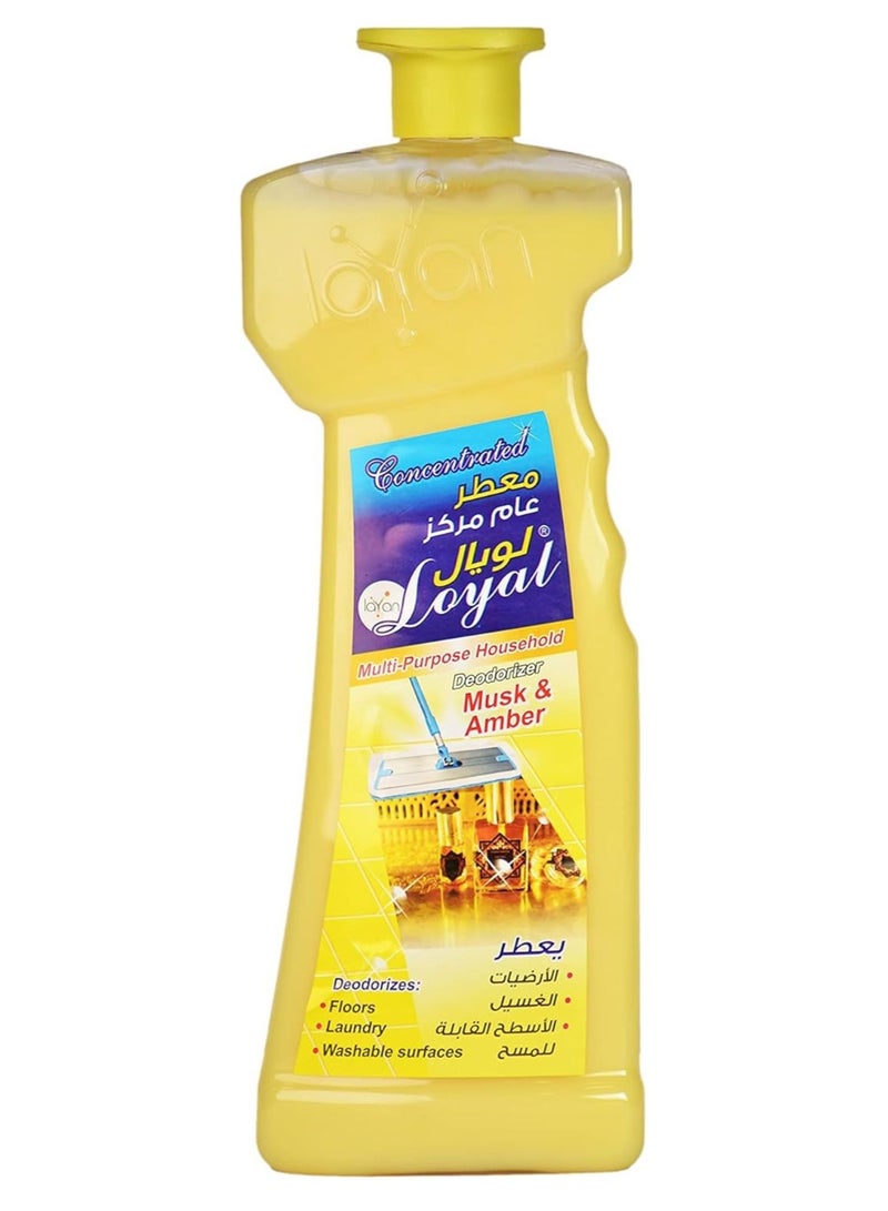 Loyal Concentrated Multi-Purpose Deodorizer with Musk and Amber Scent - 700 ml - Image 1