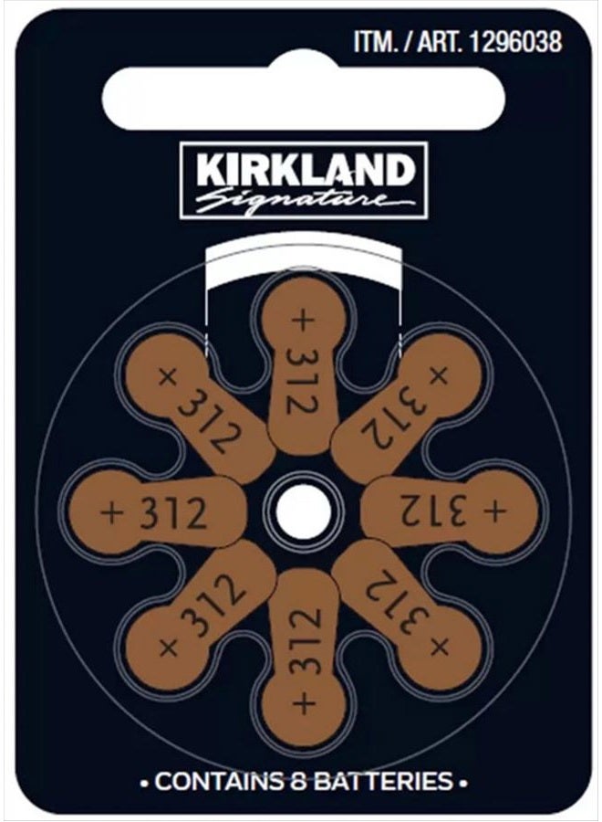 Kirkland بطاريات سماعات الأذن كيركلاند سيغنيتشر 48 حبة زنك هواء، حجم 312 - Image 2