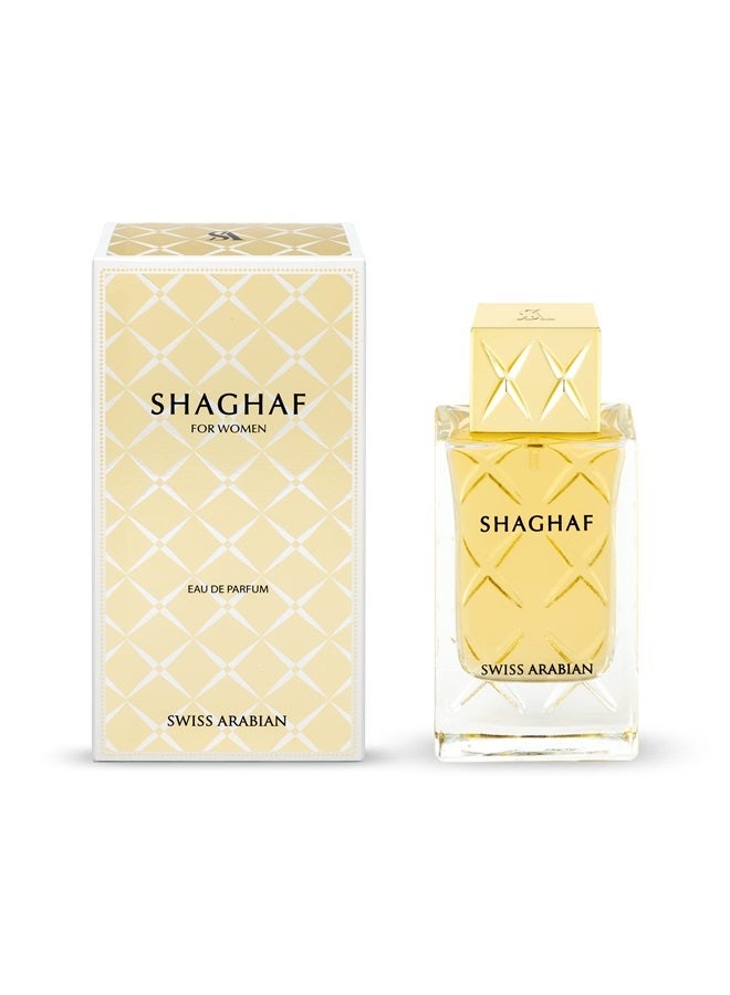 SWISS ARABIAN Shaghaf (Feminine) - Luxury Products From Dubai - Lasting And Addictive Personal EDP Spray Fragrance - A Seductive Signature Aroma - 2.5 Oz, (SHAG-098502) - Image 1