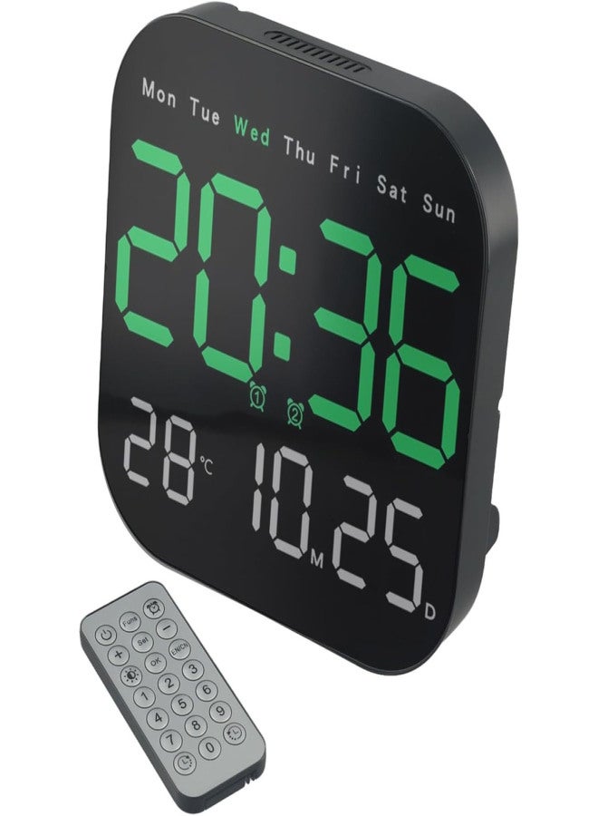 Multifunctional clock LED electronic clock living room fresh wall clock can be hung or stood dual-purpose clock - Image 1