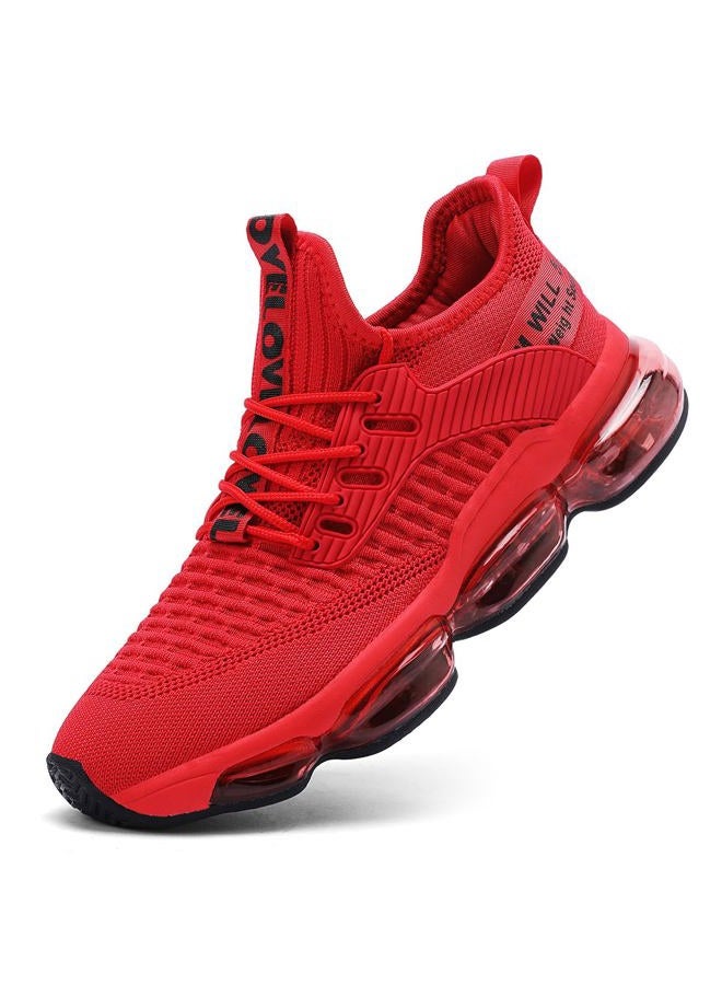 Kapsen Mens Running Shoes Air Cushion Tennis Walking Sneakers Casual Sport Gym Jogging Red 7 - Image 1