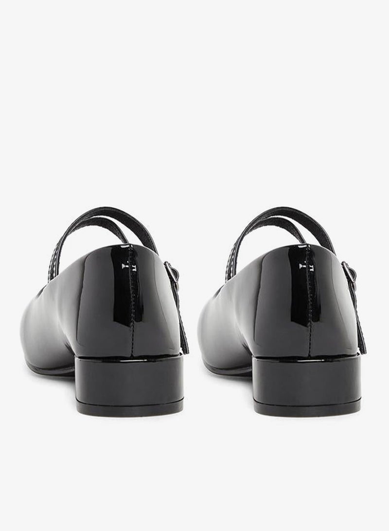 ستايلي أحذية راقصة الباليه الصلبة ذات حزام مزدوج - Image 5