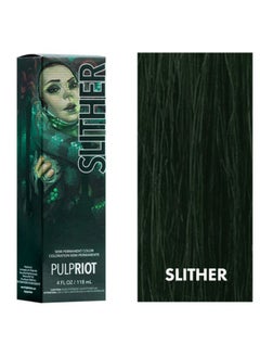 Pulp Riot Slither Semi-Permanent Color Green, 4 Fl Oz (Pack of 1)  - Image 1
