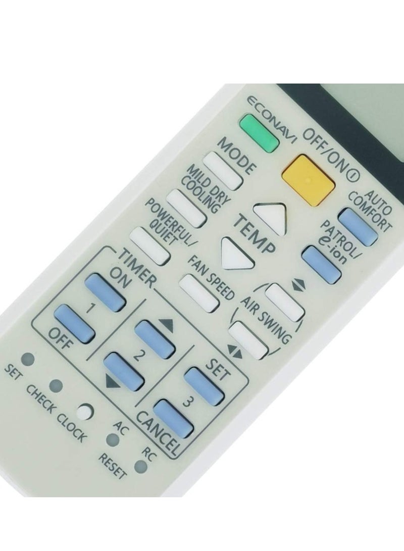 ELTRAZONE Replacement for Panasonic Air Conditioner Remote Control CS-E12EKU CS-E18EKU CS-E21EKU CS-E9EKU A-FPE12EKU (Display in Both Fahrenheit and Celsius) with battery - Image 5