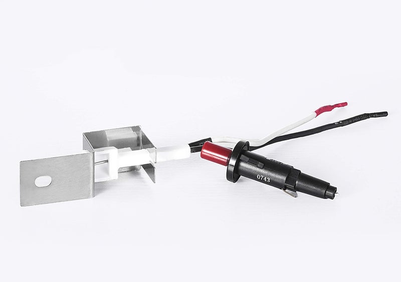 DELSbbq 80462 Push‑Button Grill Igniter Kit - Compatible with Weber Q100 Q200 Q120 Q220 Q1000 Q2000, Gas Grill Fire Starter Replacement for Weber 386001 386002 566001 - Image 2