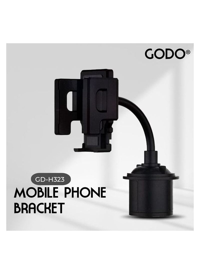 Godo - G0D0 GDH323 Windshield Dashboard Phone Holder Car Mobile Holder, 360° Rotation Suitable For Car Powerful Attachment Mobile Phone Bracket - Image 1