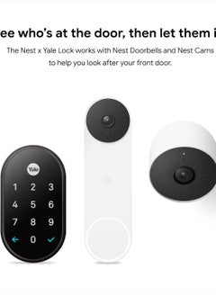 Nest Google Nest x Yale Lock - Black Suede  - Image 3