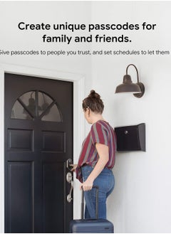 Nest Google Nest x Yale Lock - Black Suede  - Image 5