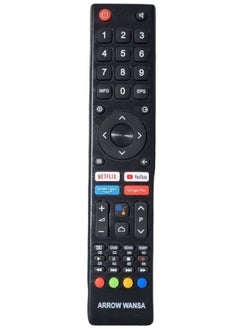 Arrow Replacement Remote Control For Arrow Chiq Smart Tv Lcd Led With Netflix Youtube Google Play And Prime Video Key Buttons  - Image 1