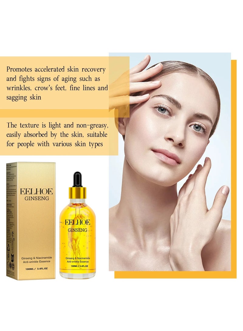 EELHOE 100ml/3.4oz Age-Defying Brightening Niacinamide Essence - Effective Nourishing Strengthening Anti-Wrinkle Repair Moisturizing Soothing Essence - Image 4