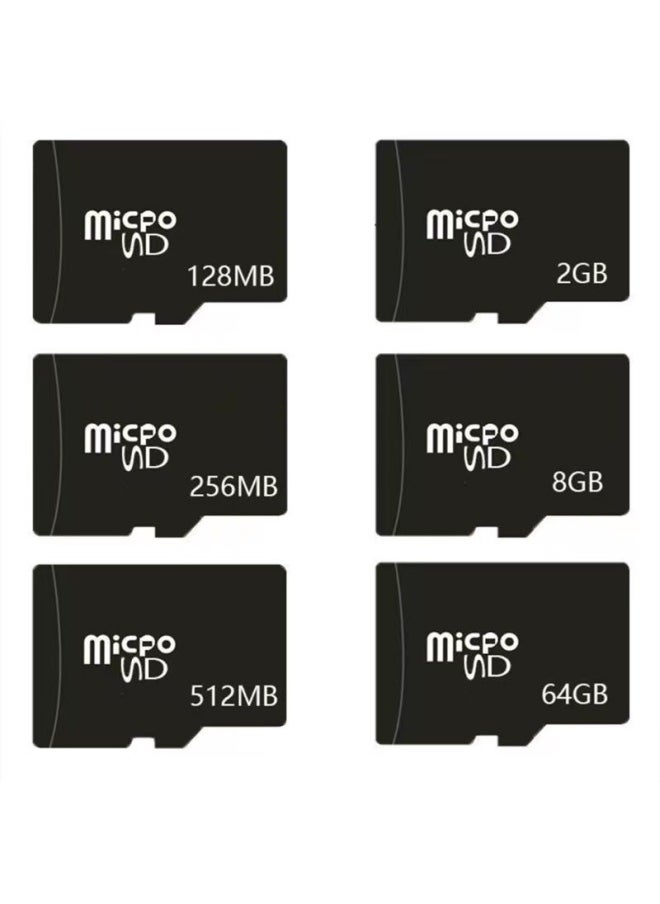 High-speed Digital Memory Card C10 Mobile Phone 32g Memory Card TF64g Monitoring Recorder Card 16G-Color:Black-Capacity:64GB  - Image 4