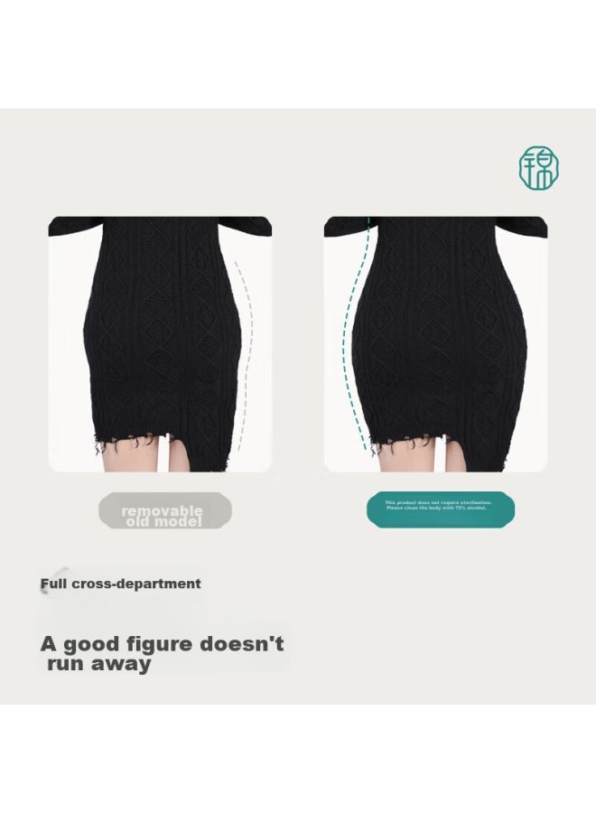 Jindu Wide-leg Pants For Women, Fake Hip Pad, Seamless, Fake Buttocks, Hip Enhancer Lifter, Hip Widening Device, Hip And Buttocks Shaper - Image 3