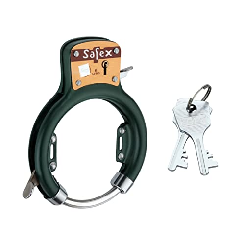 Link® Safex Standard Cycle Lock | Heavy-Duty Steel with Protective Coating | Includes 2 Keys - Image 1