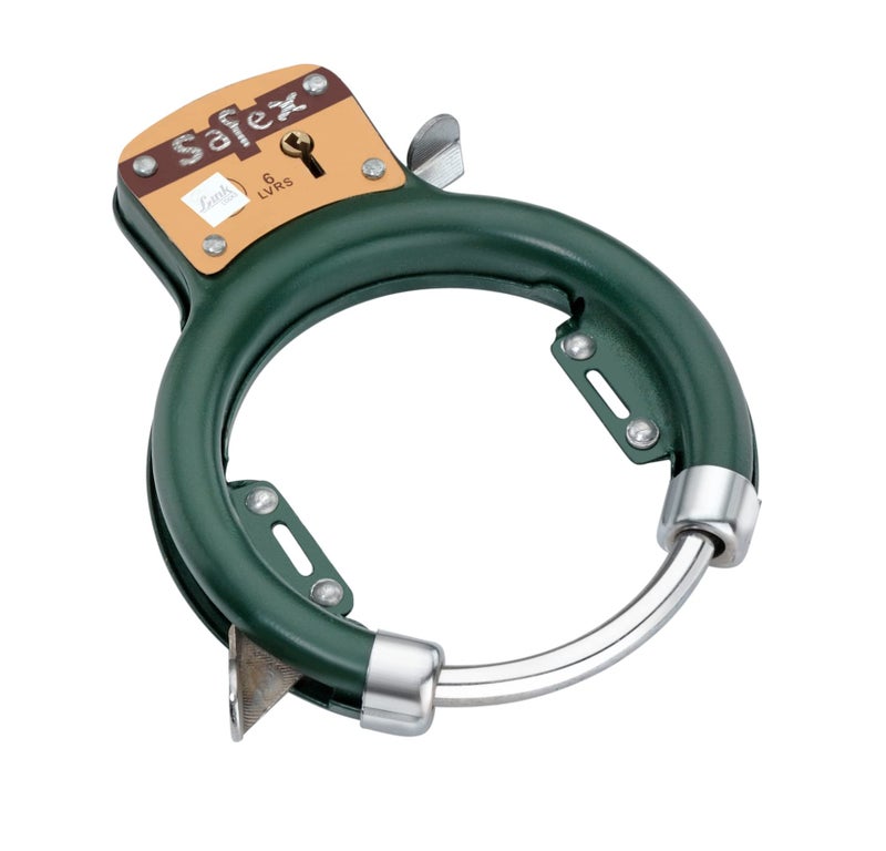 Link® Safex Standard Cycle Lock | Heavy-Duty Steel with Protective Coating | Includes 2 Keys - Image 3