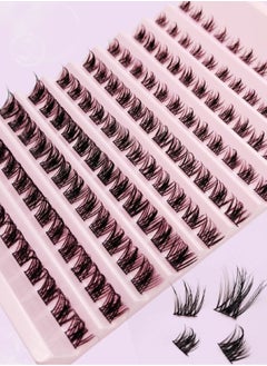 FinyDreamy DIY Eyelash Extension Lash Clusters Sparkle 48 Clusters Lashes Reusable Artificial False Eyelash Clusters For That Authentic Eyelash Extension Look(12mm)