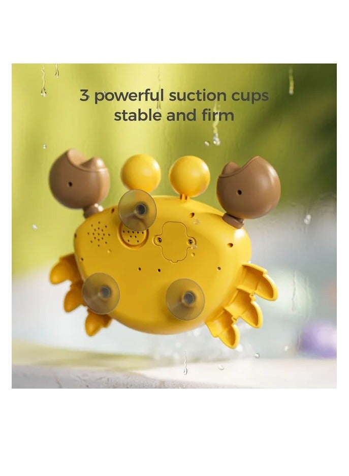 Tumama Kids Bubble Making Crab Toy With Bath Toys Set 4pcs - Image 4