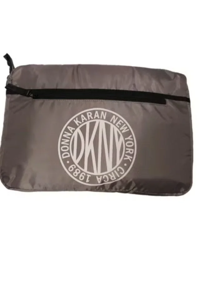 DKNY  DKNY Token Laptop Case | Protective Sleeve for Laptops & Tablets | One Size | Charcoal  | Best Price UAE