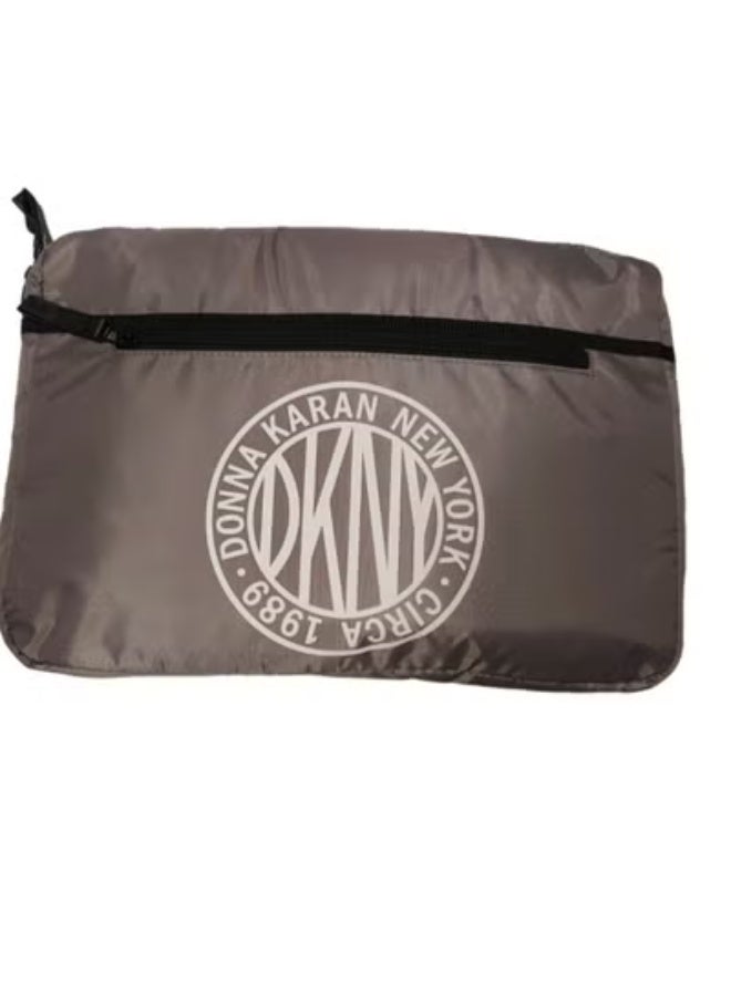 DKNY Token Laptop Case | Protective Sleeve for Laptops & Tablets | One Size | Charcoal - Image 3