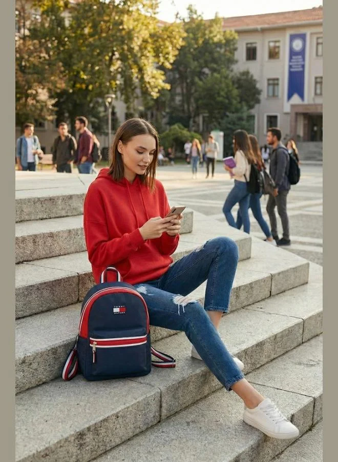 Lela Lela Regular Fit Cotton Hooded Collar Brushed Winter Sweatshirt Women's SWEAT 5863854