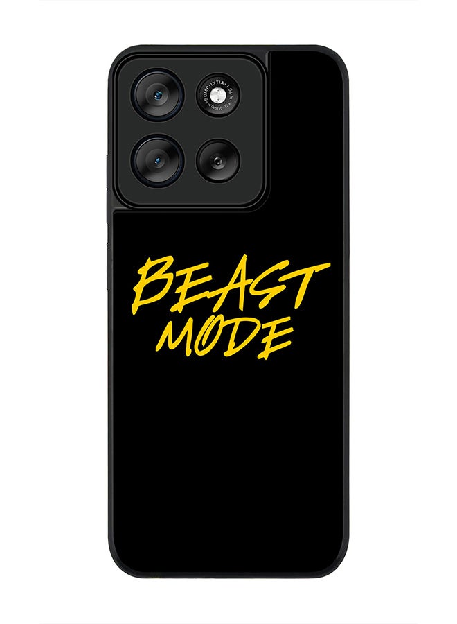 Stylizedd For Motorola Moto G56 Case,Slim fit Camera Protection, Shockproof Thin Phone cover  - Beast Mode - Image 1
