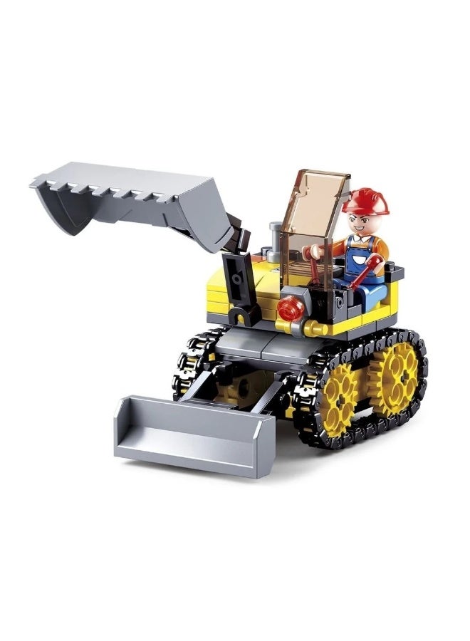 Sluban Sluban - Town Construcion Small Excavator 132 Pieces - M38-B0377C  - Image 2