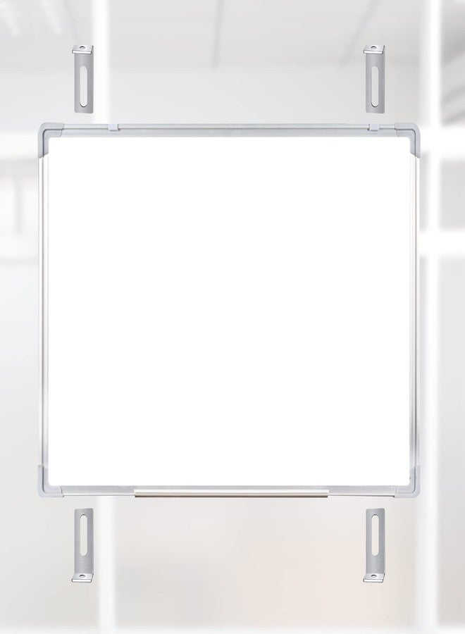 Wehhbtye 30 Set White Board Mounting Hardware,Whiteboard Hanging Brackets, White Board Installation Kit Includes Hanger Supports, Screws and Expansion Tube for Hanging Whiteboard Office Supplies (38*9.5*12mm) - Image 5