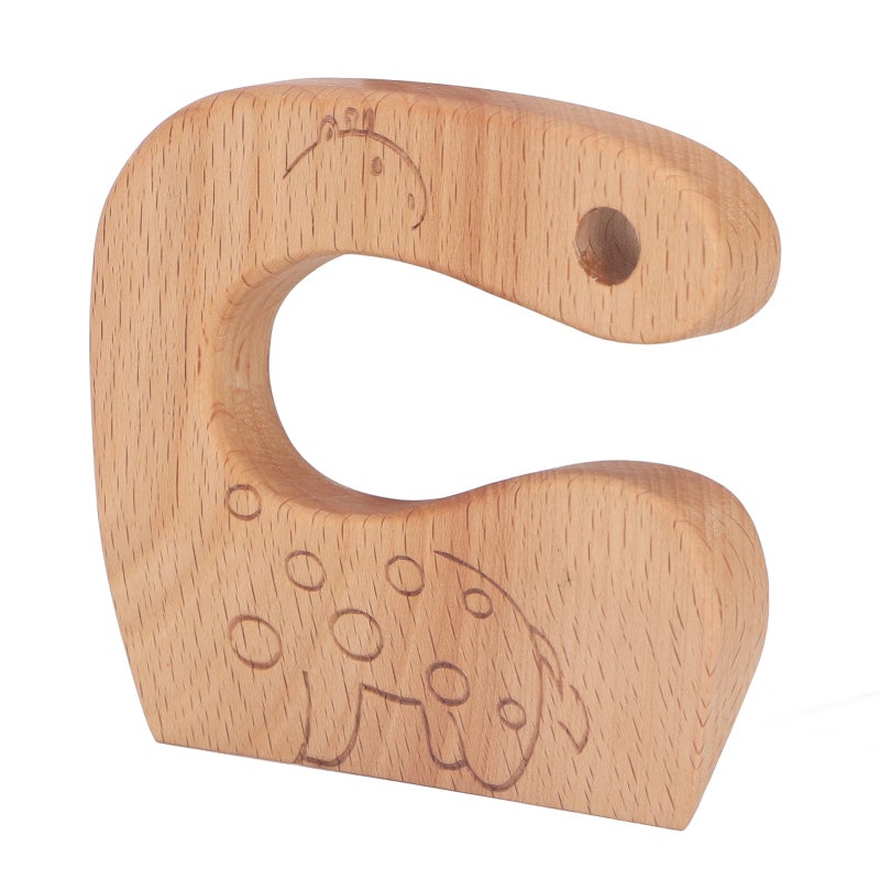 Wooden Kids Knife: Beech Wood Construction - Ergonomic Comfortable Grip Kids Cutting Toy for Toddlers Aged 2 to 8, Home Kitchen and Outdoor Activities - Image 5